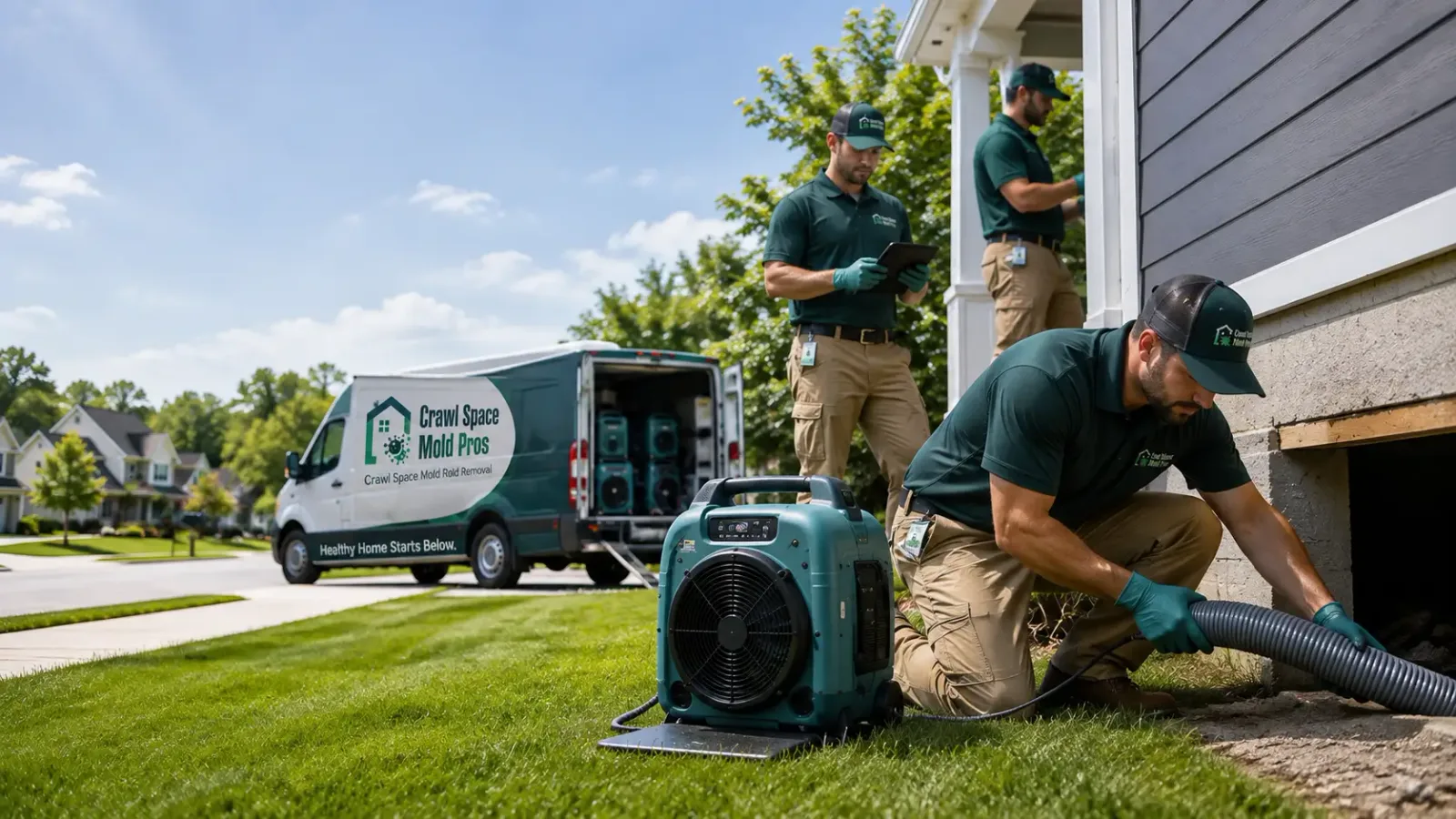 Crawl Space Mold Removal in Rush Valley, UT